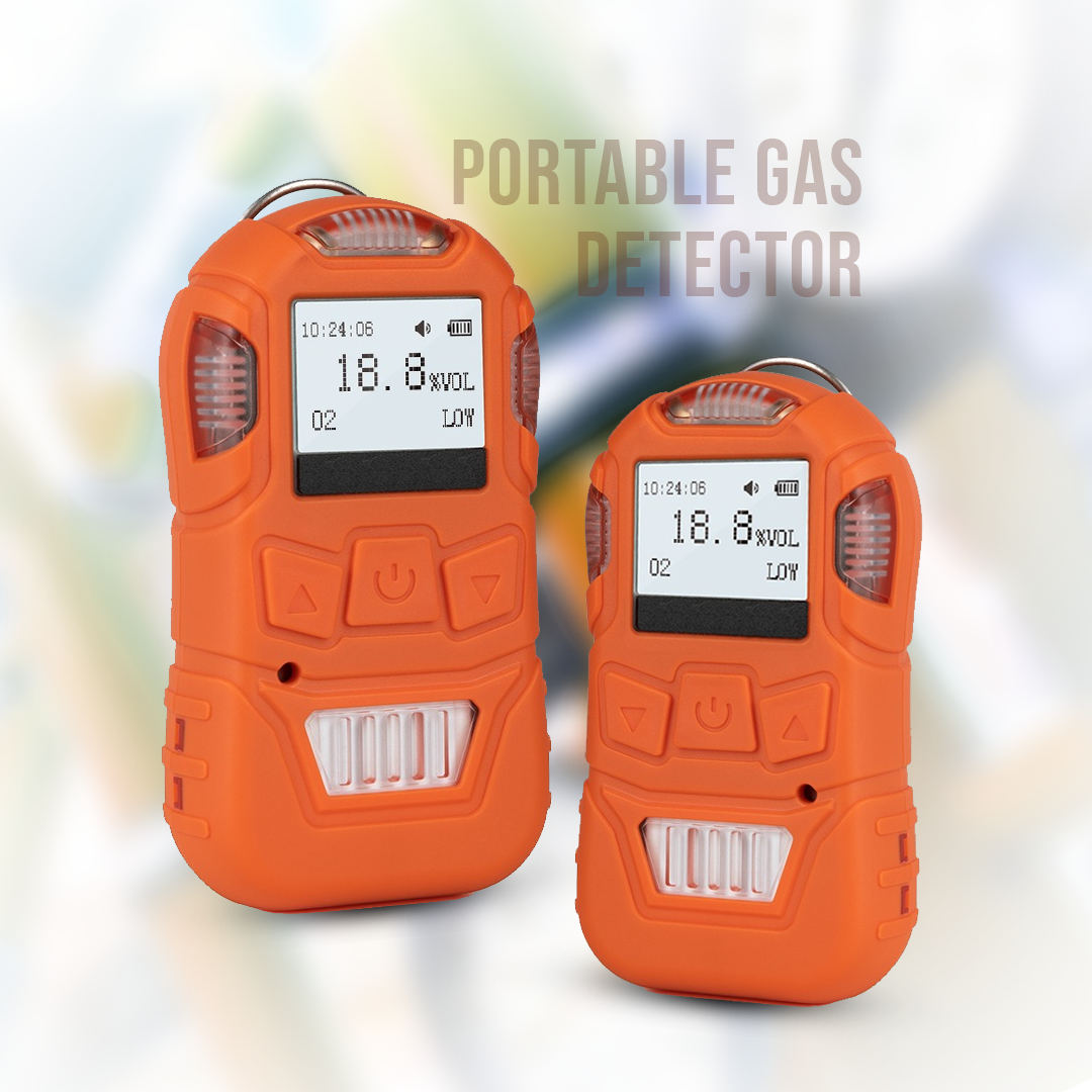 Multi gas detector display
